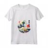 Donna Portoghese Podengo Pequeno Giapponese Kanagawa Wave Surf Leale Maglietta con Collo a V - Regalo per Proprietari di Cani - Ideale per Natale, Ringraziamento o Compleanni