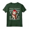 Buon Natale Ornamento Portoghese Podengo Pequeno Xmas Maglietta - Ideale come Regalo per Amanti dei Cani e Proprietari di Podengo Pequeno