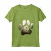 Donna Portoghese Podengo Pequeno Mountain Paw Design Cane Mamma Papà Maglietta con Collo a V - Regalo per Amanti dei Cani - Ideale per Natale o Compleanni