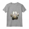Donna Portoghese Podengo Pequeno Mountain Paw Design Cane Mamma Papà Maglietta con Collo a V - Regalo per Amanti dei Cani - Ideale per Natale o Compleanni