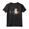 Portoghese Podengo Pequeno Heartbeat Dog Lover Maglietta - Regalo Divertente per Amanti dei Cani