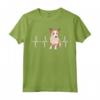 Portoghese Podengo Pequeno Heartbeat Dog Lover Maglietta - Regalo Divertente per Amanti dei Cani