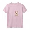 Donna Portoghese Podengo Pequeno Heartbeat Dog Lover Maglietta con Collo a V - Regalo per Amanti dei Cani - Ideale per Amici e Familiari