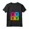 Portoghese Podengo Pequeno - Maglietta Pop Art con Collo a V - Regalo Unico per Amanti dei Cani