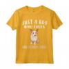 Solo Un Ragazzo Che Ama Cani Podenco Portoghese Maglietta - Divertente Design per Amanti dei Cani - Regalo per chi Ama il Podenco Portoghese