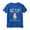 Solo Un Ragazzo Che Ama Cani Podenco Portoghese Maglietta - Divertente Design per Amanti dei Cani - Regalo per chi Ama il Podenco Portoghese
