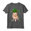 Podenco Portoghese Cleve San Patrizio Maglietta - Design Divertente per Cani - Regalo Unico per San Patrizio