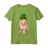 Podenco Portoghese Cleve San Patrizio Maglietta - Design Divertente per Cani - Regalo Unico per San Patrizio