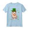 Podenco Portoghese Cleve San Patrizio Maglietta - Design Divertente per Cani - Regalo Unico per San Patrizio