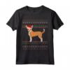 Portoghese Podengo Pequeno Natale Maglietta - Design Natalizio per Genitori di Cani - Regalo Unico per Natale