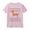 Portoghese Podengo Pequeno Natale Maglietta - Design Natalizio per Genitori di Cani - Regalo Unico per Natale
