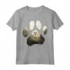 Portoghese Podengo Pequeno Mountain Paw Design Cane Mamma Papà Maglietta - Ideale per Natale, Ringraziamento o Compleanni