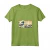 Donna Surf Portoghese Podengo Pequeno Kanagawa Wave Giapponese Maglietta con Collo a V - Regalo per Proprietari di Cani - Ideale per Natale o Compleanni