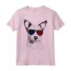 Portoghese Podengo Pequeno Dog - 4 Luglio USA Bandiera Maglietta - Regalo per Amanti dei Cani e Patrioti