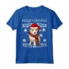 Buon Natale Podenco Portoghese Ugly Christmas Maglietta - Ideale per Amanti dei Cani - Merry Christmas Ornament Design