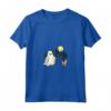 Portoghese Podengo Pequeno Walking Fantasma Halloween Funny Kid Maglietta con Collo a V - Vestito Divertente per Bambini - Ideale come Regalo