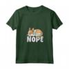 Donna Portoghese Podengo Pequeno Nope Funny Lazy Pet Dog Cute Maglietta con Collo a V - Il miglior regalo divertente per i proprietari di Podengo Pequeno - Ideale per Natale, compleanni e altro ancora