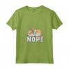 Donna Portoghese Podengo Pequeno Nope Funny Lazy Pet Dog Cute Maglietta con Collo a V - Il miglior regalo divertente per i proprietari di Podengo Pequeno - Ideale per Natale, compleanni e altro ancora