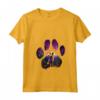 Donna Portoghese Podengo Pequeno Paw Mountain Design - Maglietta Mamma/Papà con Collo a V - Regalo per Amanti dei Cani
