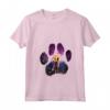 Donna Portoghese Podengo Pequeno Paw Mountain Design - Maglietta Mamma/Papà con Collo a V - Regalo per Amanti dei Cani