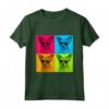 Portoghese Podengo Pequeno - Cane Pop Art Design Illustrazione Maglietta - Regalo per Amanti dei Cani - Ideale per Natale, Compleanni e San Valentino