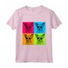 Portoghese Podengo Pequeno - Cane Pop Art Design Illustrazione Maglietta - Regalo per Amanti dei Cani - Ideale per Natale, Compleanni e San Valentino