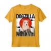 Canezilla Dogzilla Giapponese Podenco Portoghese - Maglietta Divertente per Amanti dei Cani - Ideale come Regalo