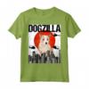 Canezilla Dogzilla Giapponese Podenco Portoghese - Maglietta Divertente per Amanti dei Cani - Ideale come Regalo