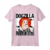 Canezilla Dogzilla Giapponese Podenco Portoghese - Maglietta Divertente per Amanti dei Cani - Ideale come Regalo