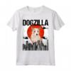 Canezilla Dogzilla Giapponese Podenco Portoghese - Maglietta Divertente per Amanti dei Cani - Ideale come Regalo
