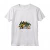 Portoghese Podengo Pequeno Dinosaur T-Rex Walking Funny Dog Maglietta con Collo a V - Regalo Divertente per Proprietari di Cani - Ideale per Ogni Occasione