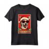 Divertente Portoghese Podengo Pequeno Natale Cattivo Vintage Maglietta - Regalo Unico per Amanti del Cane - Ideale per Natale