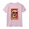 Divertente Portoghese Podengo Pequeno Natale Cattivo Vintage Maglietta - Regalo Unico per Amanti del Cane - Ideale per Natale