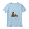Divertente Portoghese Podengo Pequeno Bigfoot Cane che Cammina Mamma Maglietta - Regalo Unico per Proprietari di Cani - Ideale per Natale, Compleanni o San Valentino