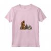 Divertente Portoghese Podengo Pequeno Bigfoot Cane che Cammina Mamma Maglietta - Regalo Unico per Proprietari di Cani - Ideale per Natale, Compleanni o San Valentino