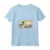 Donna Surf Portoghese Podengo Pequeno Kanagawa Wave Giapponese Maglietta con Collo a V - Regalo Unico per Amanti dei Cani - Ideale per Natale, Ringraziamento o Compleanni