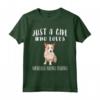 Funny I'm Just A Girl Who Loves Portuguese Podengo Pequenos Dog - Maglietta per Donne Amanti dei Cani Podenco Portoghese - Regalo Divertente
