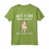 Funny I'm Just A Girl Who Loves Portuguese Podengo Pequenos Dog - Maglietta per Donne Amanti dei Cani Podenco Portoghese - Regalo Divertente