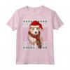 Ugly Christmas Podenco Portoghese Natale Maglietta - Regalo Divertente per Amanti dei Cani