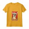Divertente Portoghese Podengo Pequeno Natale Cattivo Vintage Maglietta con Collo a V - Regalo Unico per Amanti dei Cani - Ideale per Natale