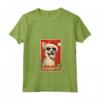 Divertente Portoghese Podengo Pequeno Natale Cattivo Vintage Maglietta con Collo a V - Regalo Unico per Amanti dei Cani - Ideale per Natale