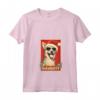 Divertente Portoghese Podengo Pequeno Natale Cattivo Vintage Maglietta con Collo a V - Regalo Unico per Amanti dei Cani - Ideale per Natale