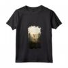 Donna Portoghese Podengo Pequeno Mountain Paw Design - T-shirt Cane Mamma & Papà - Regalo per Natale, Ringraziamento e Compleanni