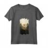 Donna Portoghese Podengo Pequeno Mountain Paw Design - T-shirt Cane Mamma & Papà - Regalo per Natale, Ringraziamento e Compleanni