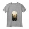 Donna Portoghese Podengo Pequeno Mountain Paw Design - T-shirt Cane Mamma & Papà - Regalo per Natale, Ringraziamento e Compleanni