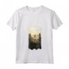 Donna Portoghese Podengo Pequeno Mountain Paw Design - T-shirt Cane Mamma & Papà - Regalo per Natale, Ringraziamento e Compleanni
