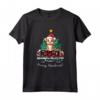 Portoghese Podengo Pequeno Natale Cane Camion Plaid Divertente Maglietta - Regalo Unico per Amanti del Podengo Pequeno - Felice Natale con il mio Cane