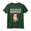 Il Cane Susurra Podenco Portoghese Maglietta - Regalo Divertente per Amanti dei Cani - Portuguese Podengo Pequeno Whisperer