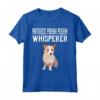 Il Cane Susurra Podenco Portoghese Maglietta - Regalo Divertente per Amanti dei Cani - Portuguese Podengo Pequeno Whisperer
