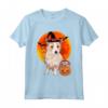 Podenco Portoghese Zucca di Halloween Maglietta - Regalo Divertente per Amanti dei Cani - Halloween Portuguese Podengo Pequeno Jack O Lantern Pumpkin Design